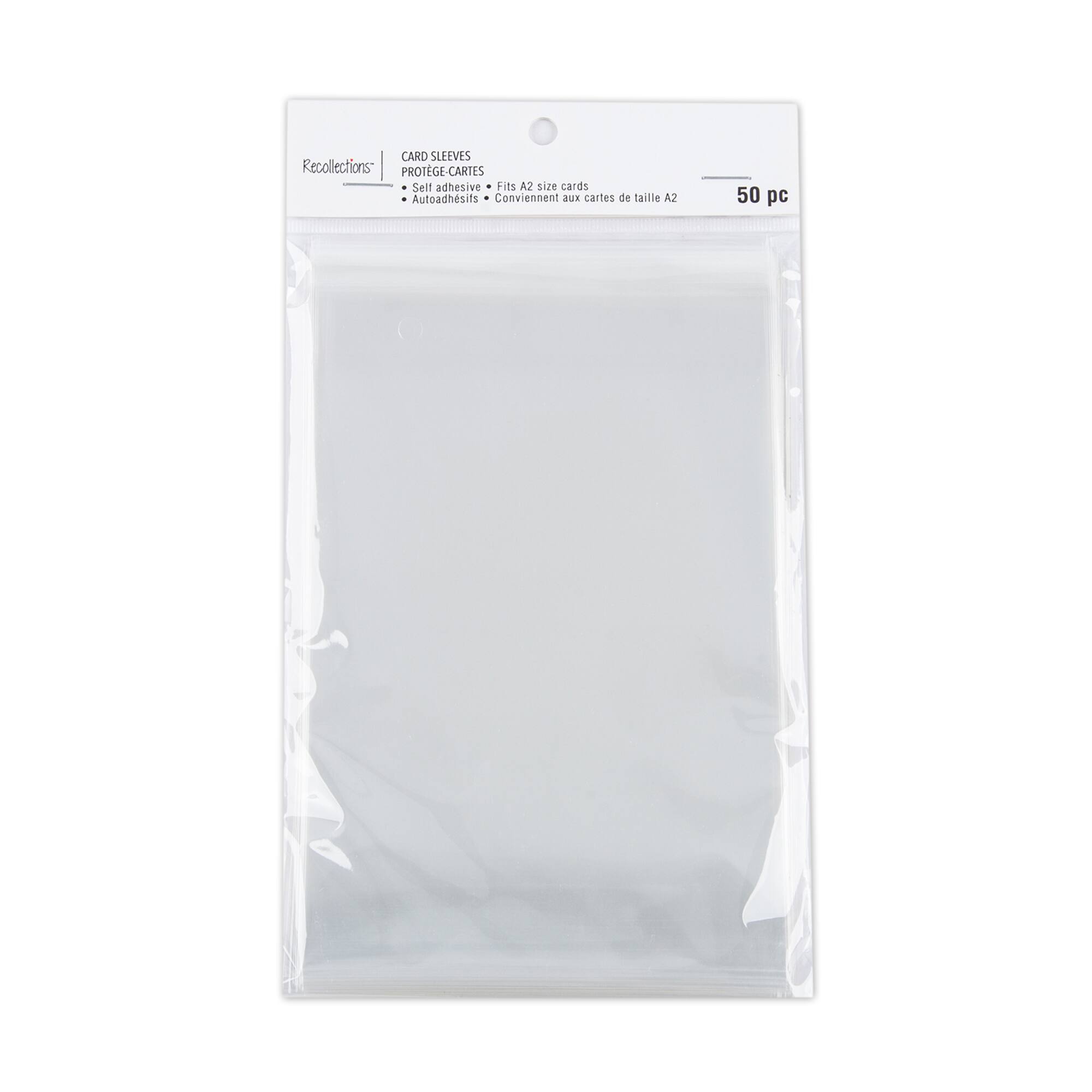 Clear Card Sleeves by Recollections™, 4.25" x 5.5"